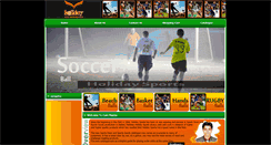 Desktop Screenshot of holiday-sports.com